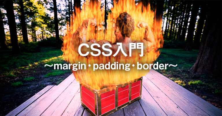 CSS入門～margin・padding・border～